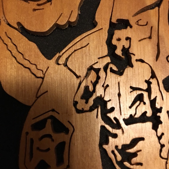 😳 Rare Unique Mayberry Scroll Art 🖼 - Picture 7 of 8